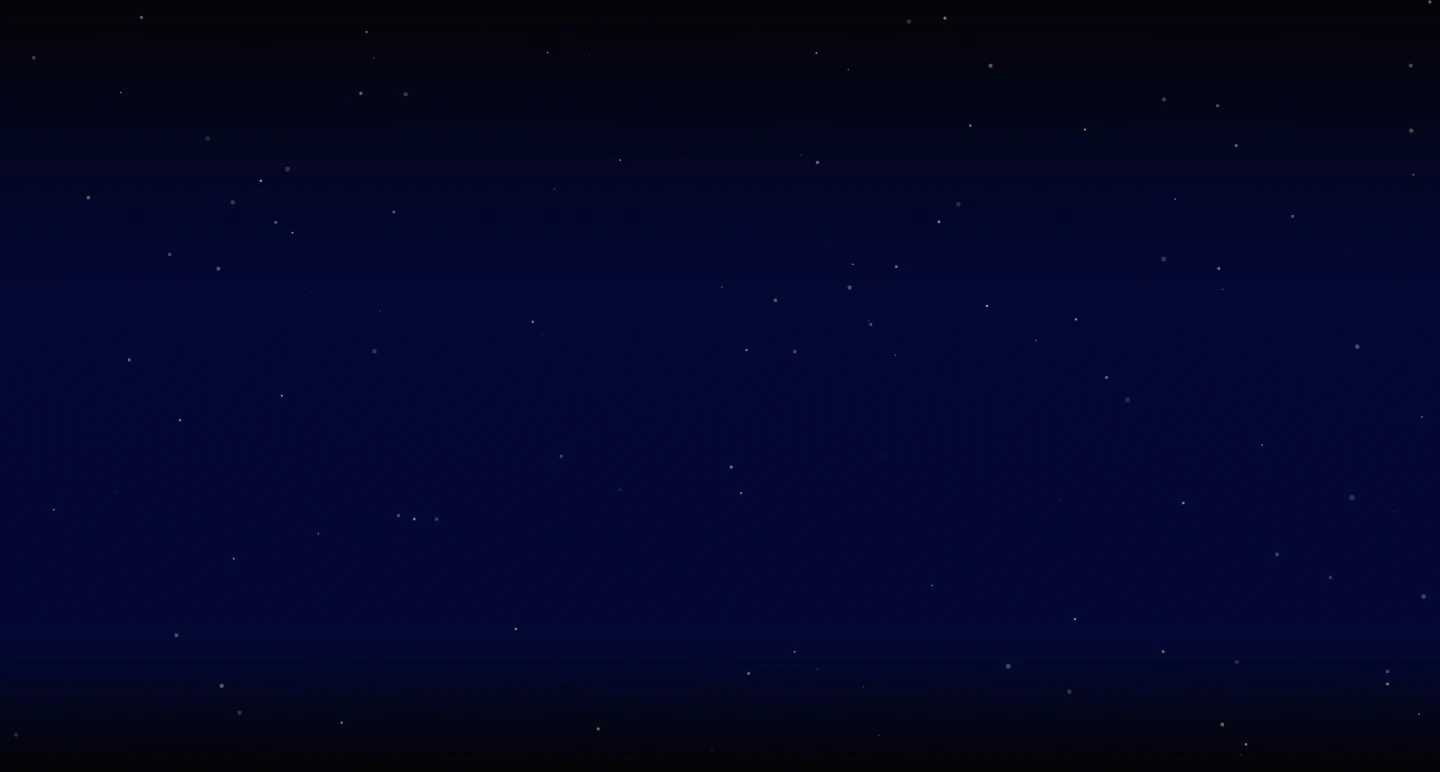 Background of a sky full of stars